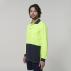 Mens Long Sleeve Hi Vis Polo