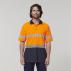 Mens Short Sleeve Hi Vis Taped Polo