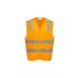 Unisex Hi Vis VIC Rail Zip Vest