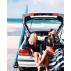 The Executive Navy Beach Towel