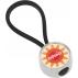 Globus Keyring Metal Round