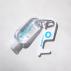 Antibacterial Keyring Anticontact Riken