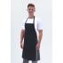 Aussie Chef Nylon Bib Apron Black